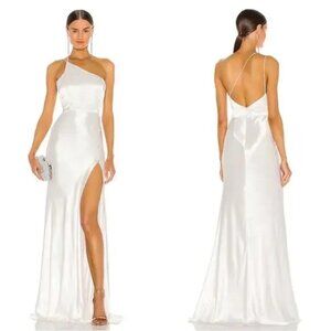 NWT | SAU LEE Hailey Gown‎ in Ivory Size 4